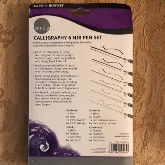 Calligraphy Set NWT - Picture 4 of 8